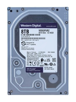 Dysk twardy HDD WD Purple WD85PURZ (8 TB ; 3.5