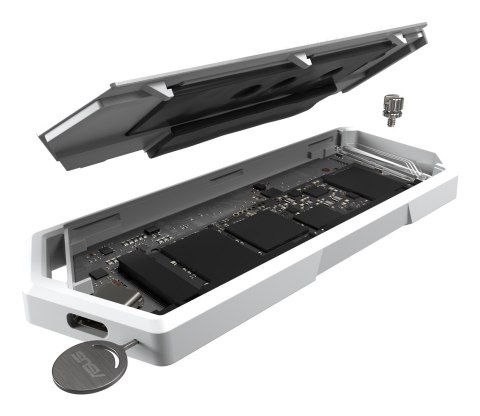Obudowa dysku ASUS ROG STRIX ARION White Obudowa dysku ASUS ROG STRIX ARION White