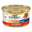 PURINA Gourmet Gold Mus z wołowiną - mokra karma dla kota - 85 g