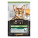 PURINA Pro Plan Sterilised Wołowina i kurczak w sosie Multipack - mokra karma dla kota - 10x85 g