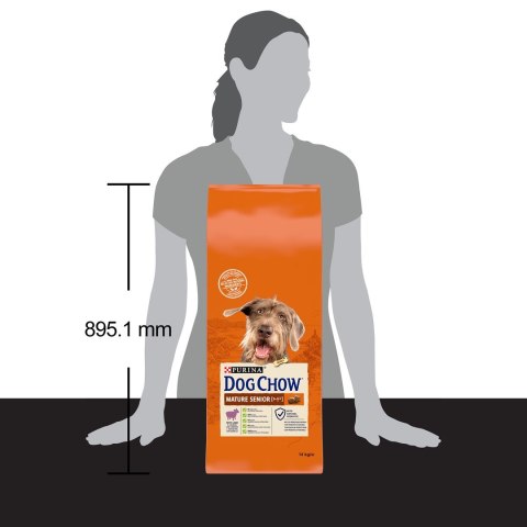 PURINA Dog Chow Mature Senior z jagnięciną - sucha karma dla psa - 14 kg PURINA Dog Chow Mature Senior z jagnięciną - sucha karma dla psa - 14 kg