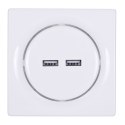 FIBARO Gniazdo USB Walli N USB Outlet FGWU-021