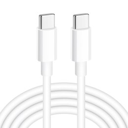 IBOX KABEL IKUTCS1W USB-C 60W SILICON 1M WHITE