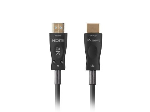 LANBERG KABEL HDMI M/M V2.1 30M 8K OPTYCZNY AOC CA-HDMI-30FB-0300-BK LANBERG KABEL HDMI M/M V2.1 30M 8K OPTYCZNY AOC CA-HDMI-30FB-0300-BK