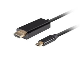 LANBERG KABEL USB-C(M)->HDMI(M) 3M 4K 60HZ CZARNY CA-CMHD-10CU-0030-BK