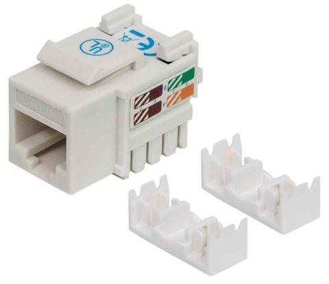 INTELLINET MODUŁ KEYSTONE RJ45 UTP CAT6 BIAŁY 2105 INTELLINET MODUŁ KEYSTONE RJ45 UTP CAT6 BIAŁY 2105