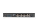 LANBERG SWITCH RACK 19" 16X 100MB POE+/2X COMBO GIGABIT 150W NIEZARZĄDZALNY RSFE-16P-2C-150