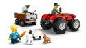 LEGO CITY 60461 Czerwony traktor z przyczepą i owcą