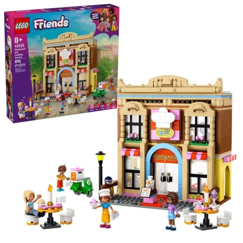 LEGO FRIENDS 42655 Restauracja i szkoła gotowania