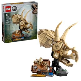 LEGO JURASSIC WORLD 76969 Szkielety dinozaurów: czaszka triceratopsa