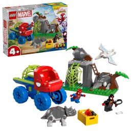 LEGO MARVEL SUPER HEROES 11199 Misja ratunkowa zespołu Spidey'ego w dinoterenówce