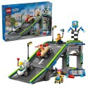 LEGO CITY 60460 Bez granic: tor z rampami dla wyścigówek