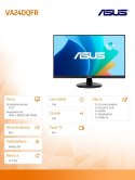 Monitor 24 cale VA24DQFR IPS 100Hz DSUB HDMI DP Głośnik