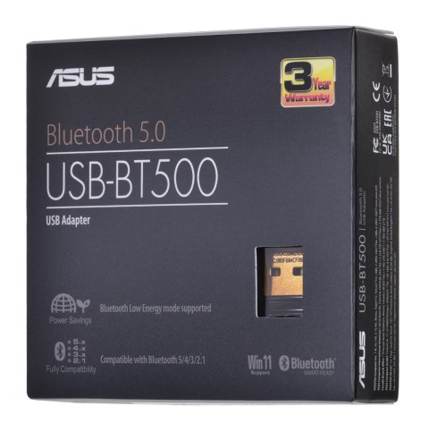 ASUS USB-BT500 network card Bluetooth 3 Mbit/s ASUS USB-BT500 network card Bluetooth 3 Mbit/s
