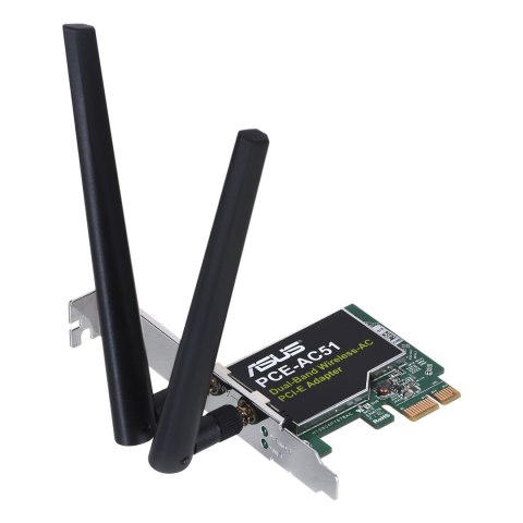 Karta sieciowa ASUS PCE-AC51 (PCI-E) Karta sieciowa ASUS PCE-AC51 (PCI-E)