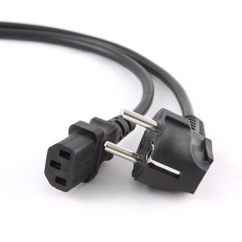 Kabel GEMBIRD PC-186-VDE-3M (C13 / IEC C13 / IEC 320 C13 - Schuko ; 3m; kolor czarny) Kabel GEMBIRD PC-186-VDE-3M (C13 / IEC C13 / IEC 320 C13 - Schuko ; 3m; kolor czarny)