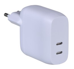 Ładowarka Belkin BoostCharge Dual USB-C PD 3.0 Wall Charger 40W White