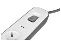 Listwa zasilająca Belkin Power Surge 4-PORT + 2xUSB-A 2m Grey/White Schuko