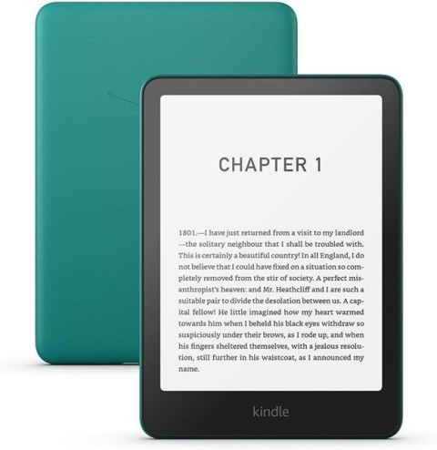 Ebook New Kindle Paperwhite (12th Generation) - 2024 release 7" glare-free 16GB Wi-Fi (Ad-supported) Jade