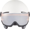 Kask narciarski ALPINA ARBER VISOR Q-LITE WHITE 54-58