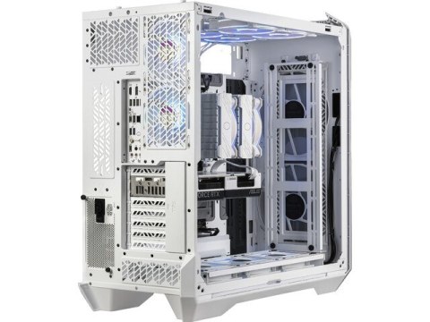 COOLER MASTER OBUDOWA HAF 700 EVO ARGB FULL TOWER Z OKNEM PANEL LCD + KONTROLER BIAŁA