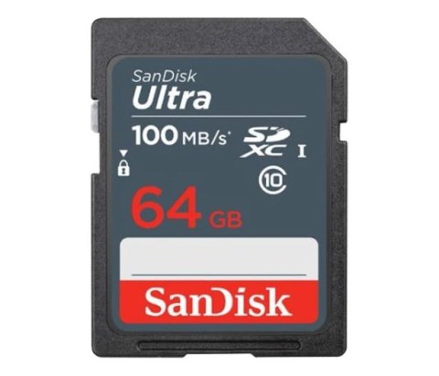 KARTA SANDISK ULTRA SDXC 64GB 100MB/s