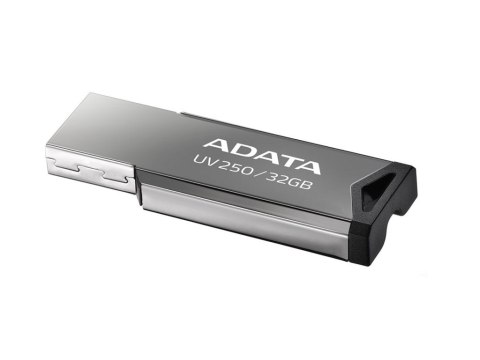 Pendrive ADATA UV250 AUV250-32G-RBK (32GB; USB 2.0; kolor srebrny)