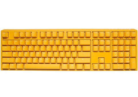 Klawiatura gamingowa Ducky One 3 Yellow Gaming Tastatur, RGB LED - MX-Red (US)