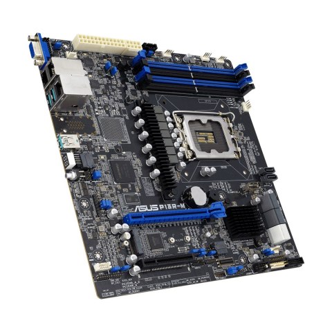 Płyta główna Asus P13R-M 1x LGA1700 Intel Xeon E-24XX C262 (4xDIMM, 8x SATA, 1xM.2, 2x1GbE, ASMB11-iKVM, mATX) Płyta główna Asus P13R-M 1x LGA1700 Intel Xeon E-24XX C262 (4xDIMM, 8x SATA, 1xM.2, 2x1GbE, ASMB11-iKVM, mATX)