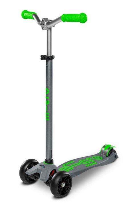 Micro Hulajnoga Maxi Deluxe Pro Grey/Green Micro Hulajnoga Maxi Deluxe Pro Grey/Green