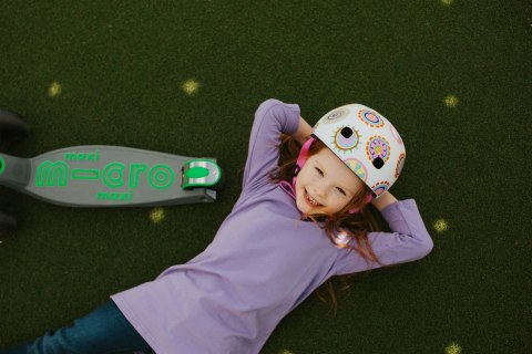 Micro Hulajnoga Maxi Deluxe Pro Grey/Green Micro Hulajnoga Maxi Deluxe Pro Grey/Green