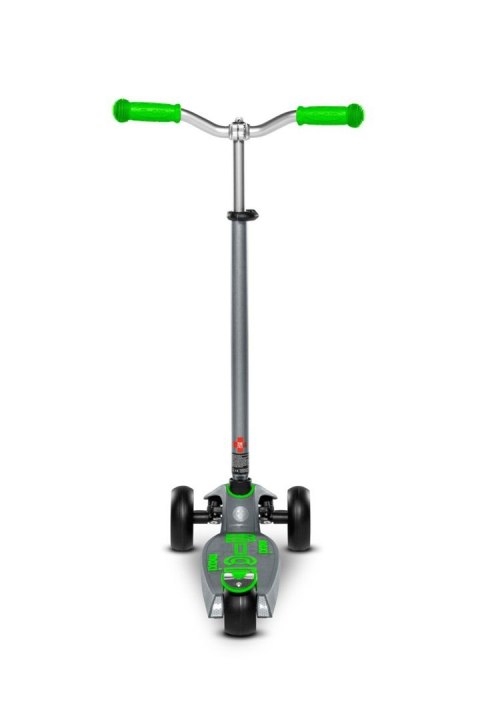 Micro Hulajnoga Maxi Deluxe Pro Grey/Green Micro Hulajnoga Maxi Deluxe Pro Grey/Green