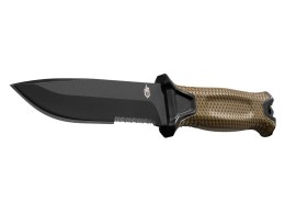 Nóż survivalowy GERBER Strongarm Fixed Serrated Coyote