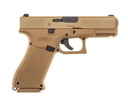 Pistolet wiatrówka Glock 19X 4,5 mm coyote BB CO2