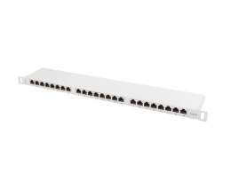 Patch panel Lanberg PPS6-0024-S (0.5U; kat. 6; 24xRJ-45)