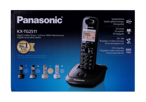 Telefon bezprzewodowy Panadonic KX-TG 2511PDJ Beżowy Telefon bezprzewodowy Panadonic KX-TG 2511PDJ Beżowy