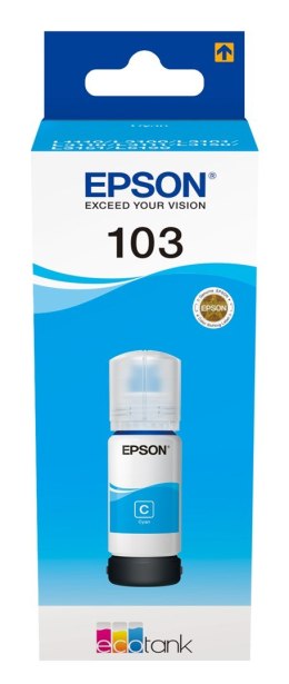 Tusz Epson C13T00S24A (oryginał 103; 65 ml; niebieski)