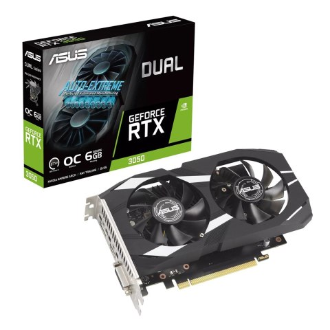Karta graficzna ASUS Dual GeForce RTX 3050 OC 6GB Karta graficzna ASUS Dual GeForce RTX 3050 OC 6GB