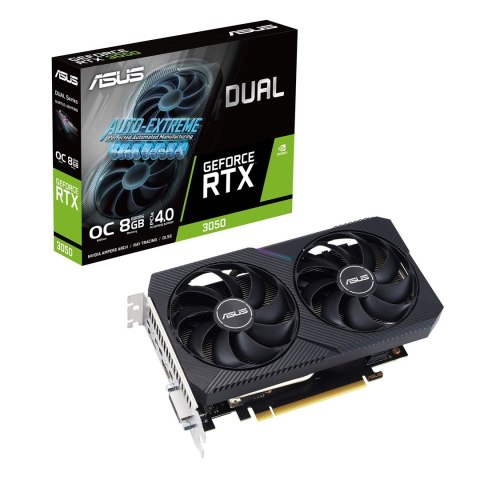 Karta graficzna ASUS Dual GeForce RTX 3050 V2 8GB OC GDDR6 Karta graficzna ASUS Dual GeForce RTX 3050 V2 8GB OC GDDR6
