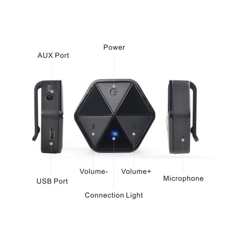 Adapter AUDIOCORE AC815 (Jack 3,5 mm - Jack ; kolor czarny) Adapter AUDIOCORE AC815 (Jack 3,5 mm - Jack ; kolor czarny)