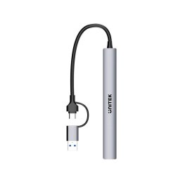 UNITEK HUB USB-A/C 7W1 USB-A 5 GBPS