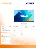 Monitor 24 cala VZ24EHF-W IPS, FHD, Frameless, 100Hz, 1ms MPRT, HDMI,