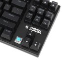 KLAWIATURA I-BOX AURORA K-2R RGB, MECHANICZNA, BLUE SWITCH, GAMING (WYPRZEDAŻ)