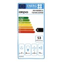 Okap AKPO WK-4 NERO LINE 2.0 90 BIAŁY T450 Liniowy LED/Siłownik