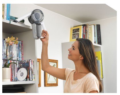 Odkurzacz bezworkowy, ręczny Black&Decker Pivot PV1820L-QW (35W; kolor biały) (WYPRZEDAŻ) Odkurzacz bezworkowy, ręczny Black&Decker Pivot PV1820L-QW (35W; kolor biały) (WYPRZEDAŻ)