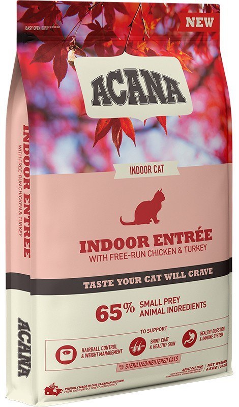 ACANA Indoor Entrée - sucha karma dla kota - 4,5kg (WYPRZEDAŻ)