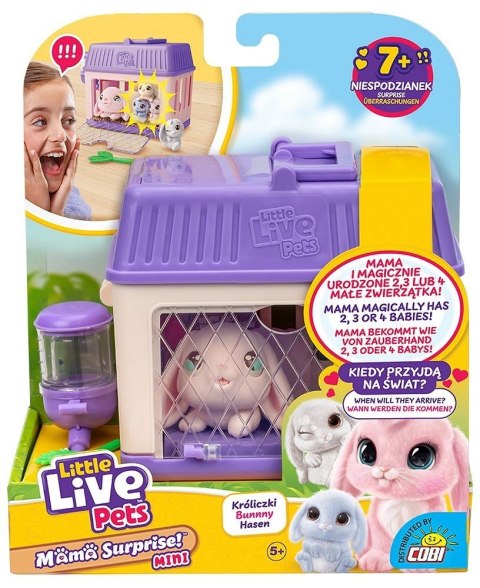 Figurka Little Live Pets - Mama Surprise Mini królik Figurka Little Live Pets - Mama Surprise Mini królik