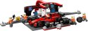 LEGO CITY 60443 F1 Pit stop i mechanicy z bolidem Ferrari