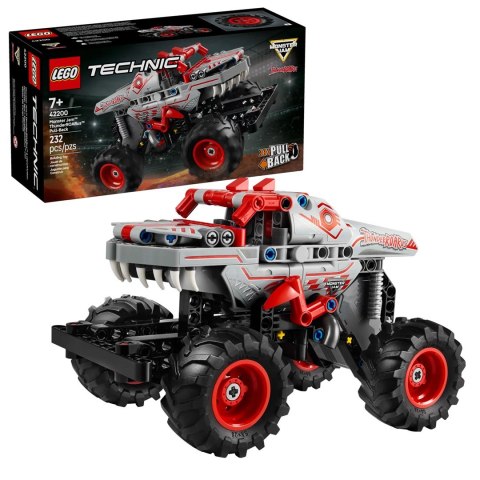 LEGO TECHNIC 42200 Monster Jam™ ThunderROARus™ z napędem typu pull-back LEGO TECHNIC 42200 Monster Jam™ ThunderROARus™ z napędem typu pull-back