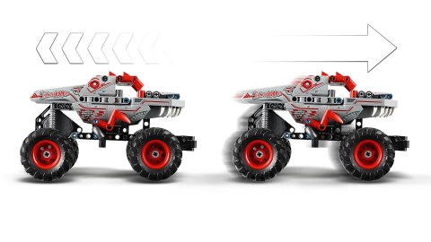 LEGO TECHNIC 42200 Monster Jam™ ThunderROARus™ z napędem typu pull-back LEGO TECHNIC 42200 Monster Jam™ ThunderROARus™ z napędem typu pull-back